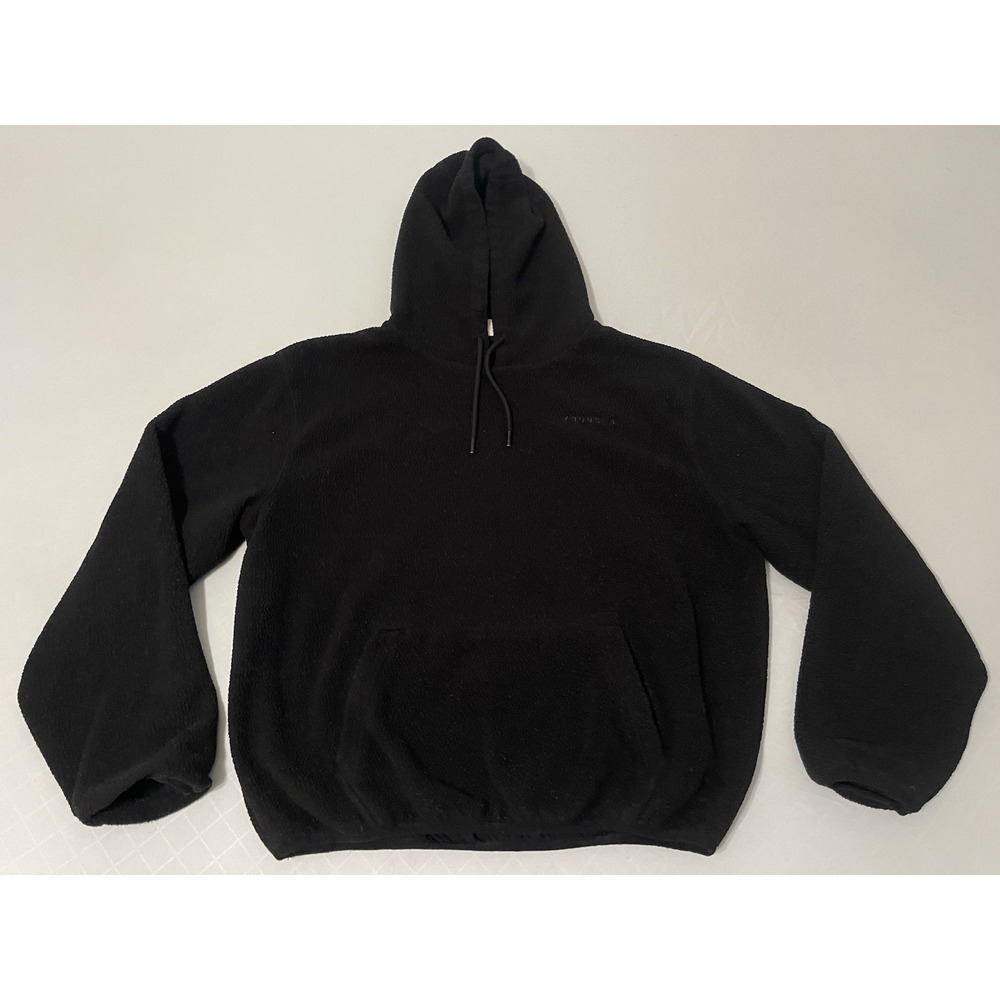 YoungLA Sherpa Hoodie Men's Size XL Model 552 Black